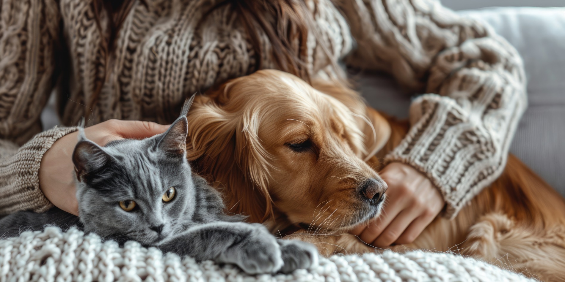 Cat and dog in McDonough GA